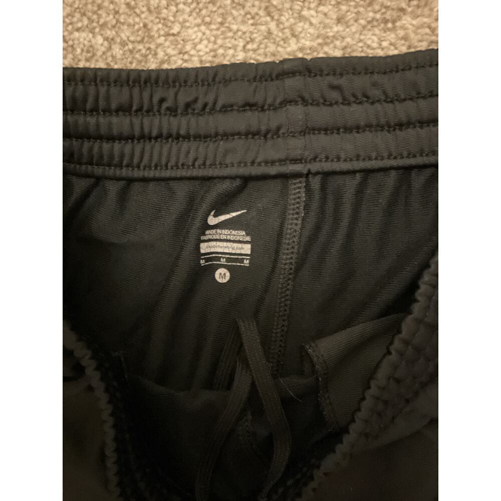 Nike Women's Retro Y2K Black/White Warm Up Athletic Side Zipper Workout Pants, M - Picture 4 of 9
